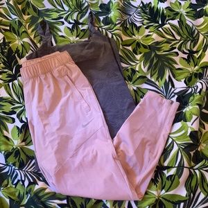 Pink Nike joggers